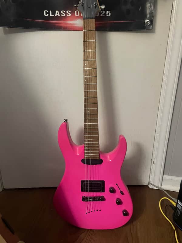 Mitchell MD200 Electric Guitar Pink image 1