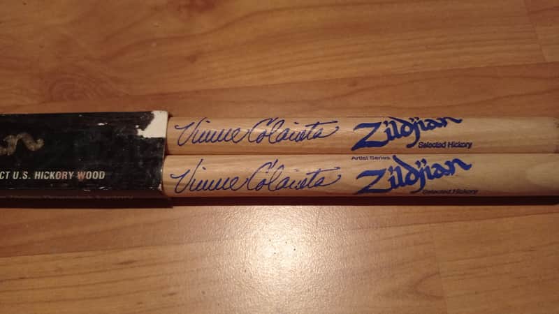 Zildjian RARE Vinnie Colaiuta drum sticks 90s - Selected Hickory image 1