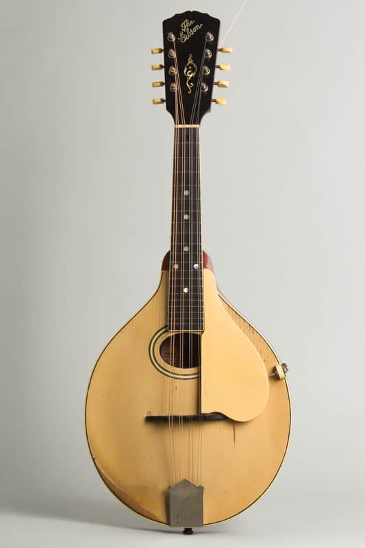 Gibson Style A-3 Carved Top Mandolin (1918), ser. #50920, original black hard shell case. image 1