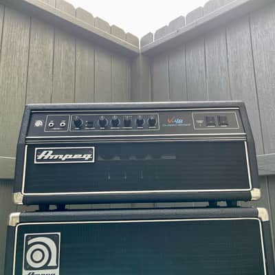 Ampeg V-4B Classic Series (V4BH) 1996 Black - Made in USA - All Tube Bass Amplifier - MINT. image 18