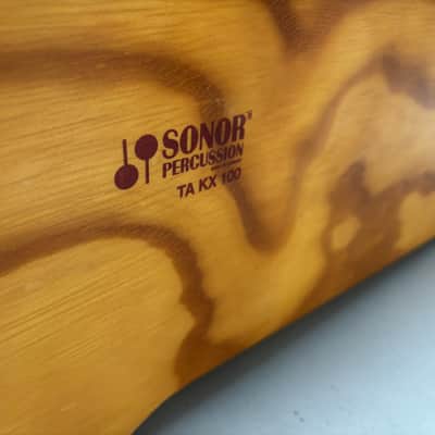 Sonor TAKX100 Palisono Tenor Xylophone 1992 - Rosewood/Pinewood Reso Box image 2