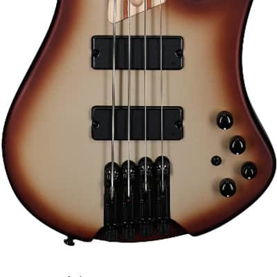 Ibanez Bass Workshop EHB600 Electric Bass Guitar - Charred Champagne Burst Matte image 2