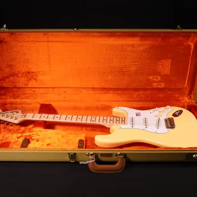 Fender Yngwie Malmsteen Stratocaster Scalloped Maple Fingerboard Vintage White 958 image 12