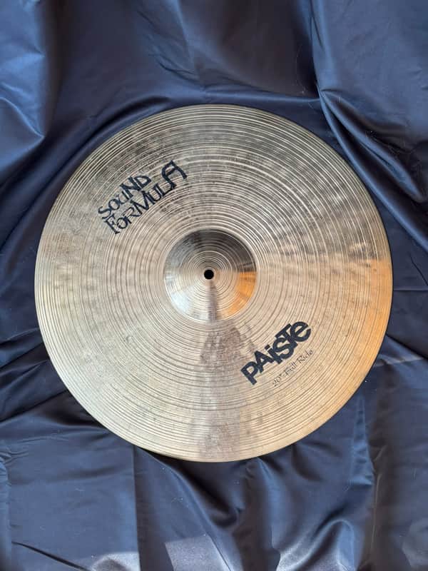 Paiste 20" Sound Formula Full Ride Cymbal 1993 - 1996 - Traditional image 1