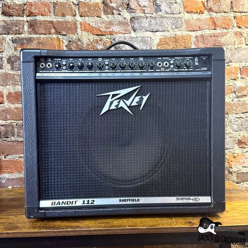 Peavey TransTube Series Bandit 112 100-Watt 1x12 Guitar Combo Amp (2000s - Black) image 1