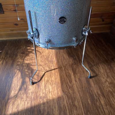 DW Performance Series 16x18" Floor Tom 2010 - Present - Diamond Nebula image 1