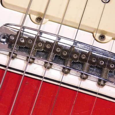 Fender Jazz Master 1965 - Candy Apple Red Matching Head image 11