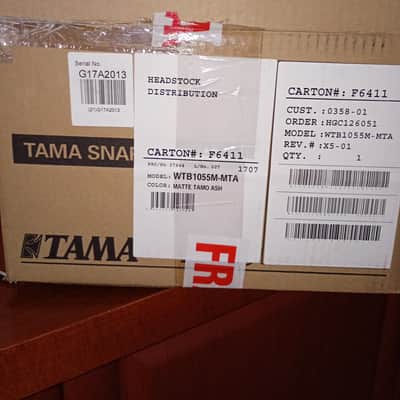 Tama WTB1055MMTA Limited Edition Artwood Series 5.5x10" Birch Snare Drum image 4
