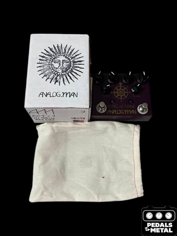 Analogman King of Tone V4 with Red Side High Gain Option 2009 - Present - Graphic - X18754 image 1