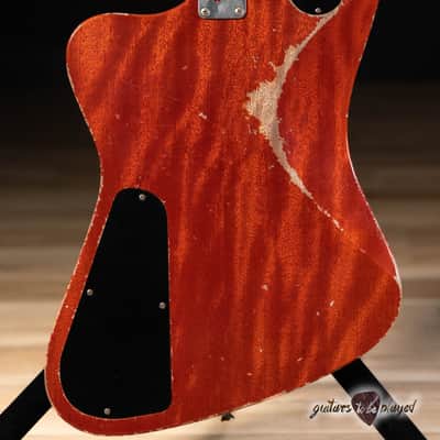 Fano PX6 Alt de Facto Mahogany Wraptail Guitar w/ Lollar P-90s – Faded Cherry image 8