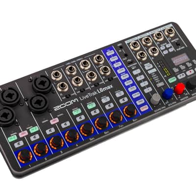 Zoom LiveTrak L6max 12-Channel Mixer + Recorder image 4