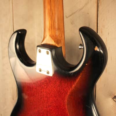 Vintage  1965 Hy-Lo Model 2103  Hoshino Gakki  like a Burns Bison Rare image 21