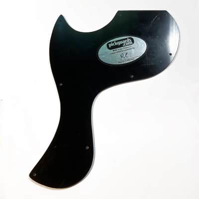 Pickguard for Gibson Custom Shop 1963 SG Junior Reissue Lightning Bar VOS w/ Wide White Edges image 7