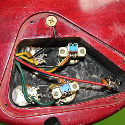 Yamaha SG 1000 (1979/80) – Cherry Sunburst Refinish – Custom Scalloped Fretboard image 19