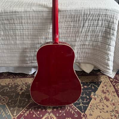 Gibson Slash J-45 Vermillion Burst image 3