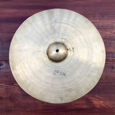 Rare ZILDJI Vram / Zildjian K Constantinople 16” Hi-hat Vintage 20s - ca 100 years old image 12
