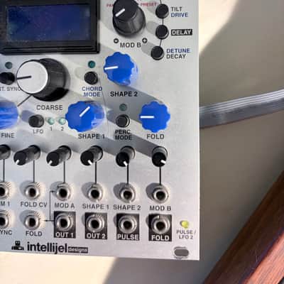 Intellijel Cylonix Shapeshifter Dual Wavetable VCO Eurorack Synth Module 2015 - Present - Silver image 3