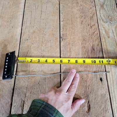 Gibson SG Special Mini Humbucker 1970s Black with Rings, Screws and Springs - Black image 7