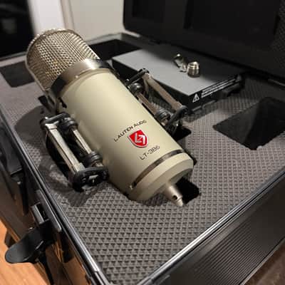 Lauten Audio Eden LT-386 Large Diaphragm Multipattern Tube Condenser Microphone 2010s - Champagne image 1