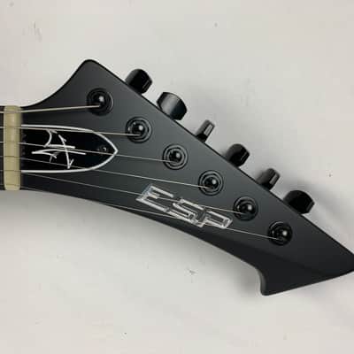 ESP James Hetfield Snakebyte Black Satin Electric Guitar + Hard Case B-Stock Made in Japan image 13
