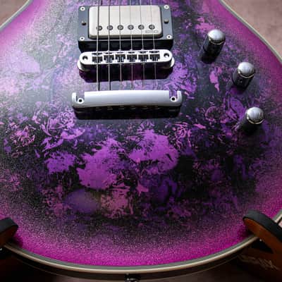 ESP MIJ Custom Shop Original Series Eclipse CTM/DB "Purple Peel + Ebony" (2024) image 5