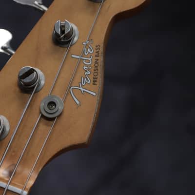 Fender Road Worn 50's Precision Bass Fiesta Red Seymour Duncan Pickups Electric Bass image 23