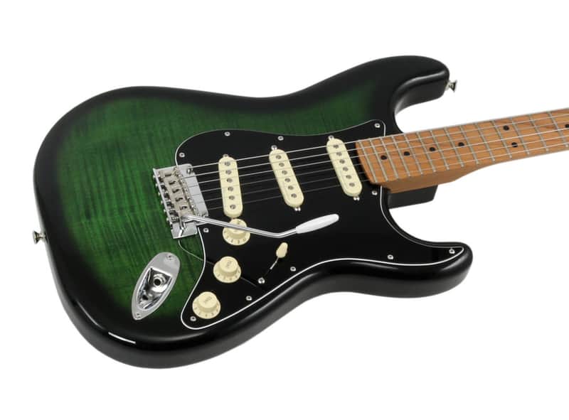 Fender Players Strat Plus Top Greenburst with Upgrades image 1