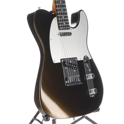 Fender Certified Pre-Owned American Ultra II Telecaster, Ebony Fingerboard, Texas Tea (N4) (22522) image 3