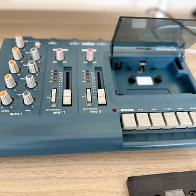 TASCAM Porta 02 mkII Ministudio 4-Track Cassette Recorder 2000s - Blue image 2