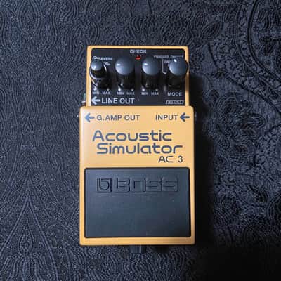 Boss AC-3 Acoustic Simulator – Mint, No Wear, Box & Paperwork | Reverb