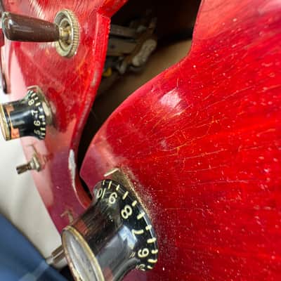 Premium Vintage 1967 Gibson ES-335 TDC Cherry Red Electric Guitar (Serial #898471) image 22
