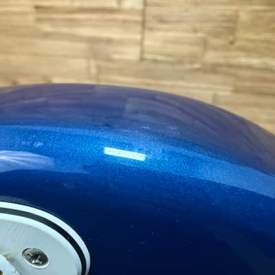 Fender Standard Stratocaster Guitar 2006-MIM- Electron Blue- 8lbs 2oz w/gig bag image 22