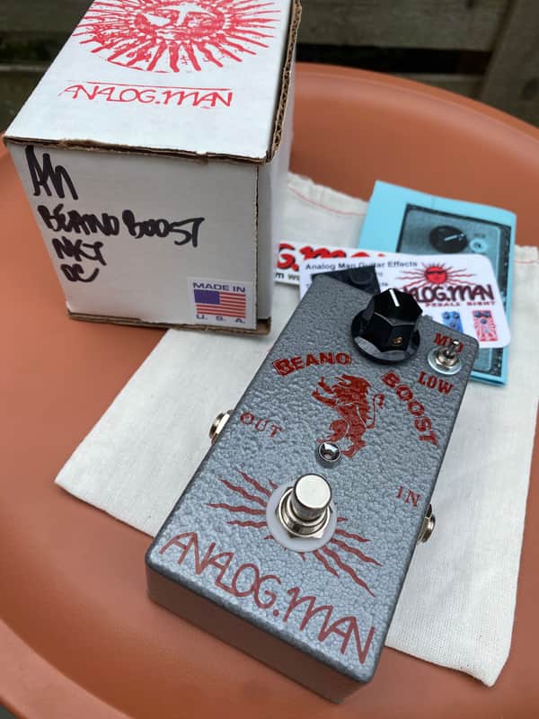 Analogman Beano Boost NKT 275 (NKT275) Germanium Treble Booster w/ box image 1