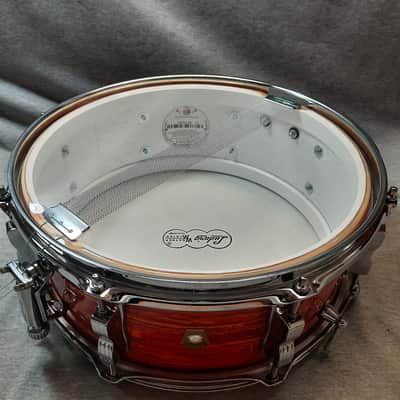 Ludwig USA Legacy Mahogany Jazz Fest 5X14 - Mod Orange image 15