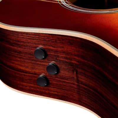 Yamaha Brown Sunburst Ll Transacoustic Guitar image 6