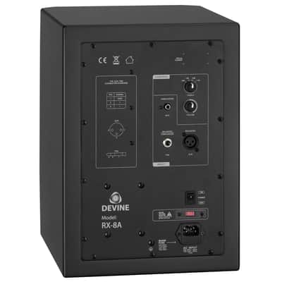 Devine RX-8A Black (2x) Studio Monitor Set image 5
