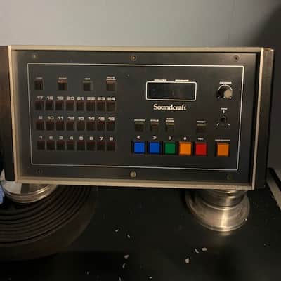 Soundcraft 24 Track tape Recorder with remote 760 or 762 Mid 1980s - Britsih Military blue image 3
