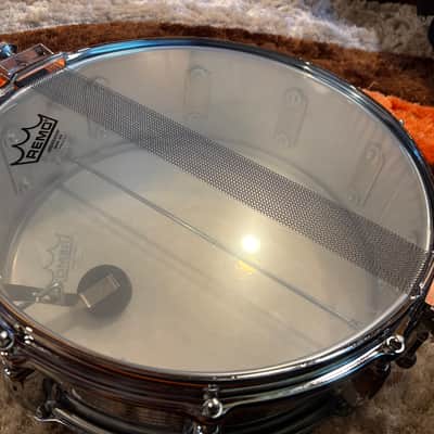 Vintage 1960s Slingerland Super Sound King Snare Drum – 14x5 – Niles Badge – Dual Throw Off image 7