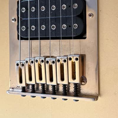 2013 Squier J5 Telecaster John 5 Signature Model Frost Gold HH Double Bound 1st Year image 7