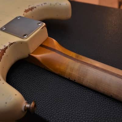 American Fender Stratocaster Relic Vintage White Texas Specials image 18