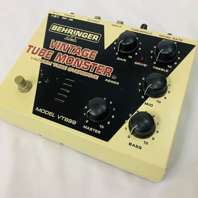 Behringer VT999 Vintage Tube Monster Vacuum tube overdrive image 4