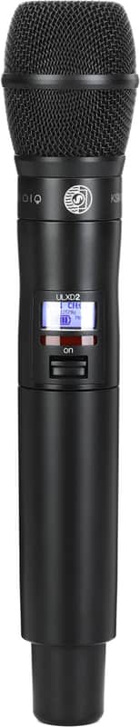 Shure ULXD2/KSM9HS Wireless Handheld Microphone Transmitter - J50A Band (ULXD2K9HS-J50Ad2) image 1