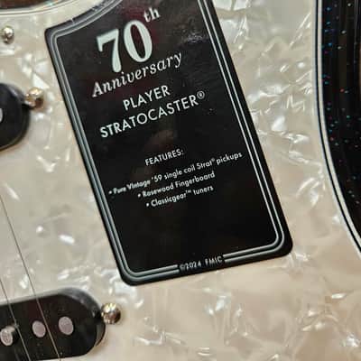 Fender 70th Anniversary Player Strat Nebnoir image 4