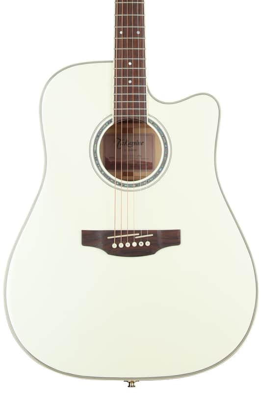 Takamine GD-37CE PW Acoustic-electric Guitar - Pearl White image 1