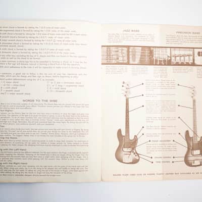Fender Precision Bass Instruction Manual 1962 image 5