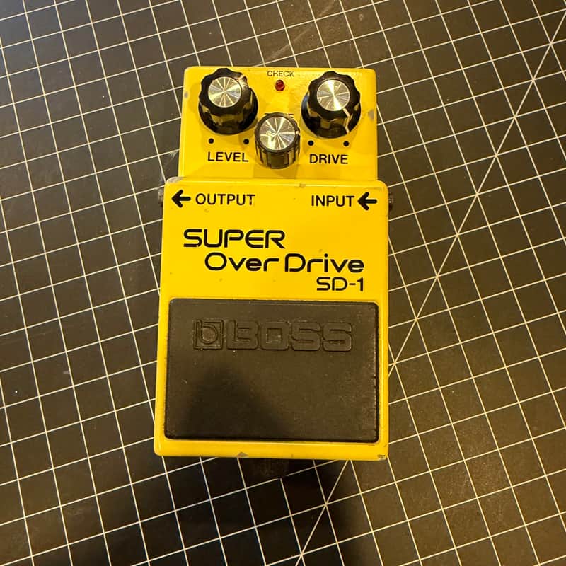 Boss SD-1 Super Overdrive 1981 - 1988 Made In Japan | Reverb