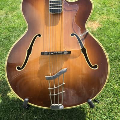 A Beautiful and Rare  - Hofner Committee Acoustic Guitar Brunette 1960/61 image 5