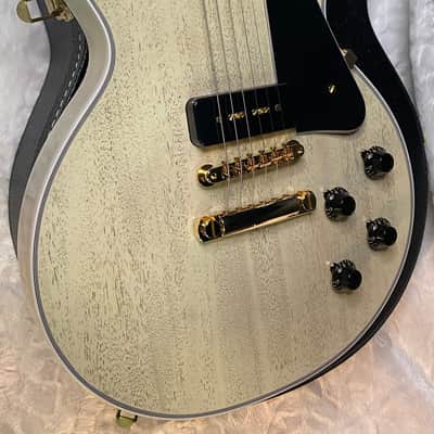 NEW ! Gibson Custom Shop Historic '54 Les Paul Custom Reissue Dealer Select - P-90's Staple Pick-Up - TV White - VOS - Authorized Dealer - Only 8.9 lbs - G07004 image 7