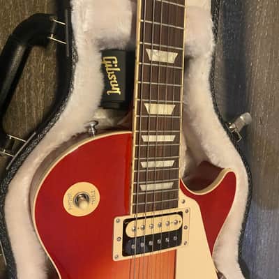 Gibson Les Paul Classic 2022 Cherry Burst Upgraded Locking Tuners Upgraded Gibson case image 7