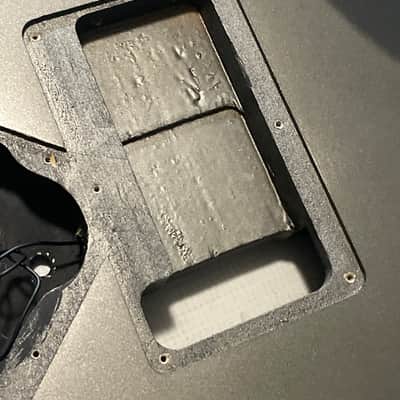2010's Indonesian Ibanez RG5EX1 Grey Pewter Basswood Guitar Body Floyd Ready image 13